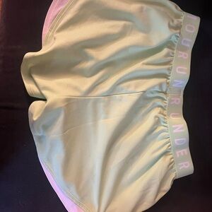 Pastel Green Athletic Shorts